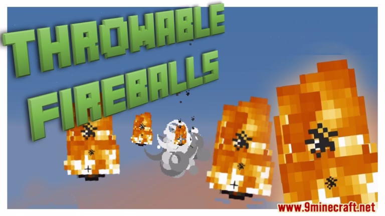 Throwable fireballs plugin (1. 13. 2, 1. 12. 2) – bukkit, spigot, paper