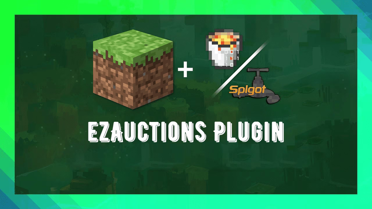 Ezauctions plugin (1. 20. 1, 1. 19. 4) – spigot
