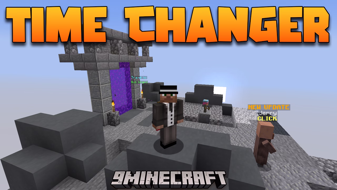 Time changer mod (1. 21. 4, 1. 20. 1) – control your day