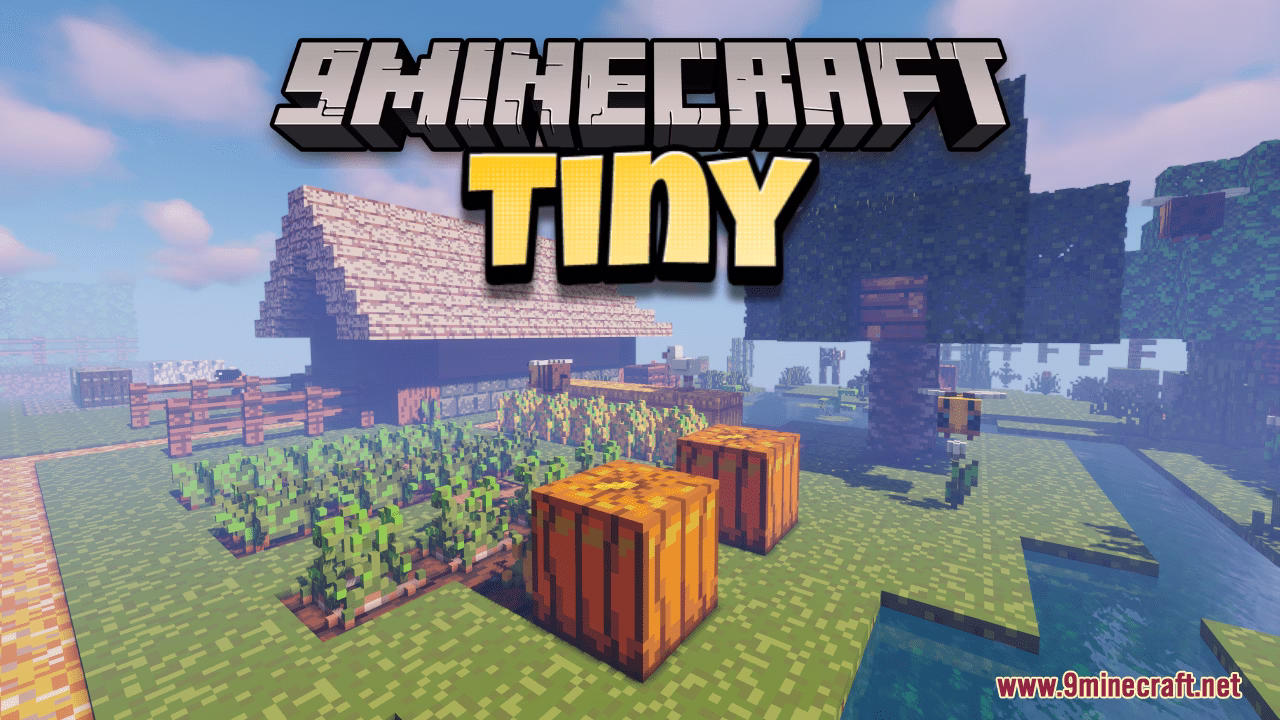 Tiny map (1. 21. 4, 1. 20. 1) – thriving at two pixels tall
