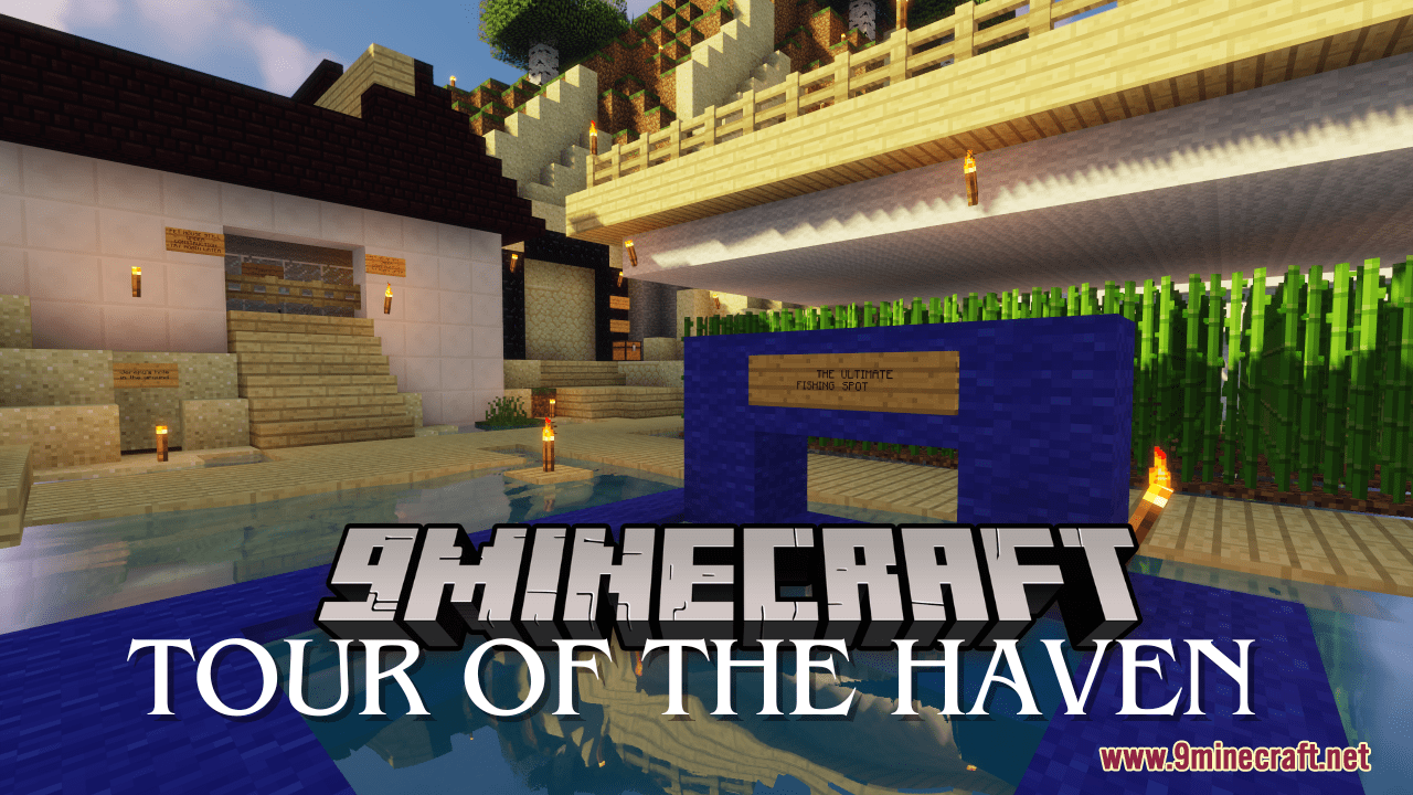 Tour Of The Haven Map (1.21.4, 1.20.1) - A Great Memorial 45 Tour of the haven map 1214 1201 a great