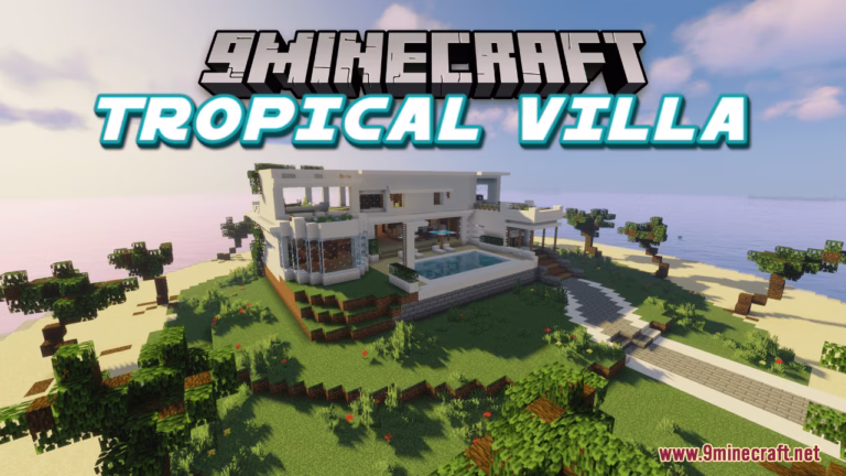 Tropical villa map (1. 21. 4, 1. 20. 1) – island paradise