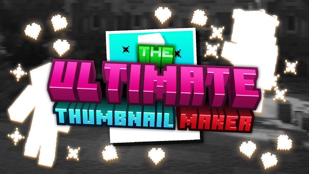 Ultimate Thumbnail Maker For MCPE/Bedrock - Aadhu.com