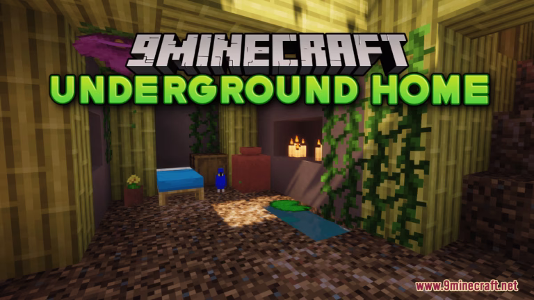Underground home map (1. 21. 4, 1. 20. 1) – survival below