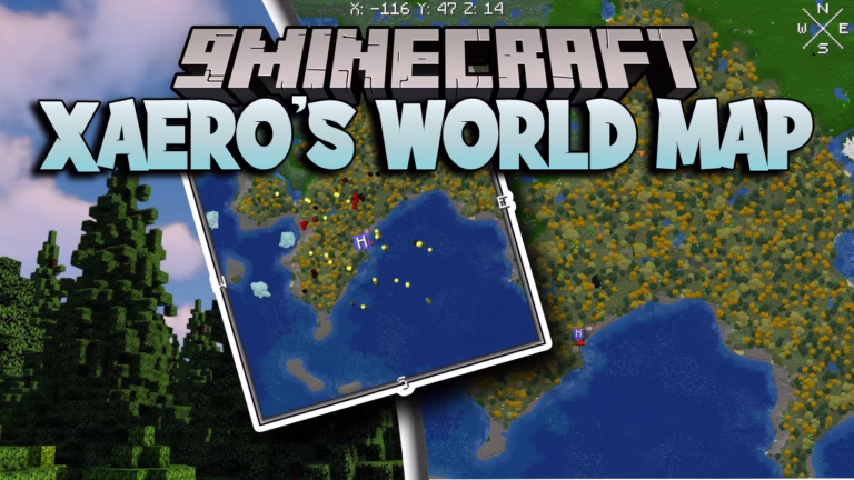 Xaero’s world map mod (1. 21. 4, 1. 20. 1) – trace your footsteps