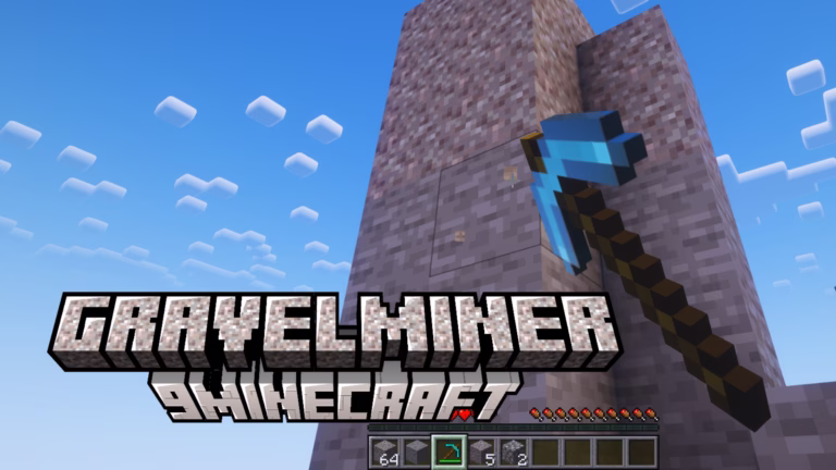 Gravelminer mod (1. 21. 4, 1. 20. 1) – instantly breaks falling gravel