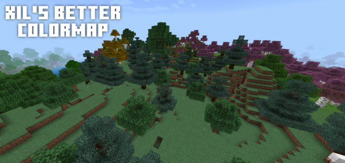 Xil'S Better Colormap Pack (1.19) - Mcpe/Bedrock 24 Xils better colormap pack 119 mcpebedrock