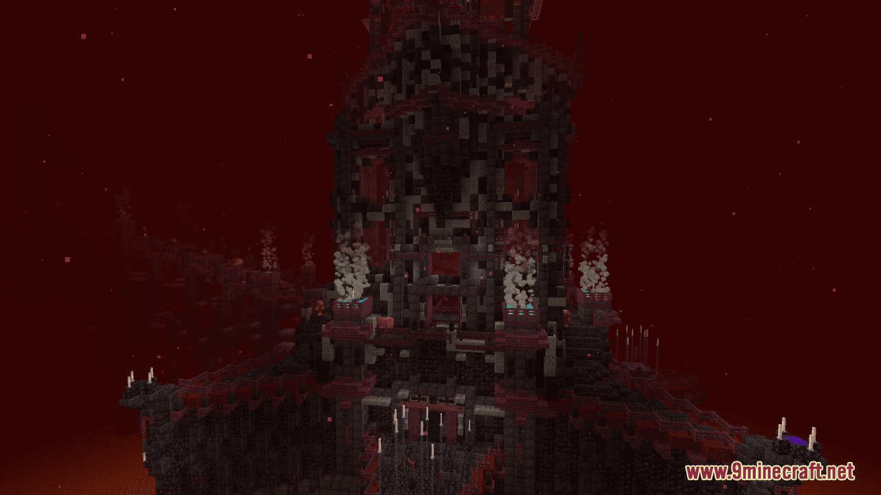 Nether Base Fortress Map (1.21.4, 1.20.1) - Forging Fiery Fantasies ...