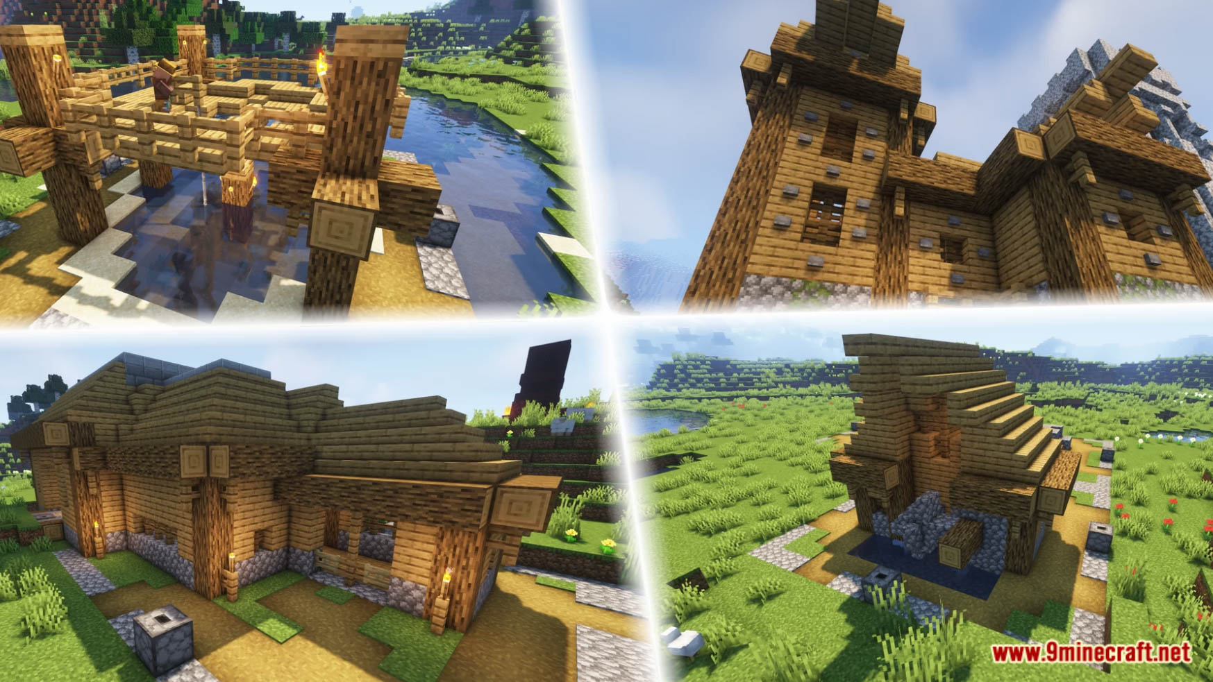 New In Town Data Pack (1.21.4, 1.20.1) - The Settler's Experience ...