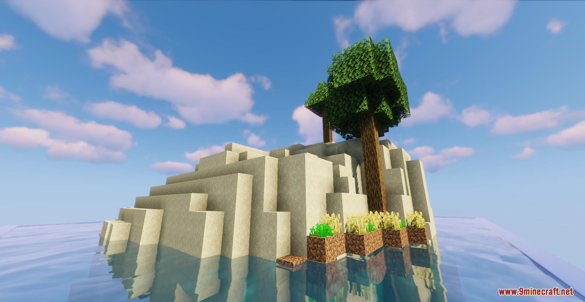 Island Block Map (1.21.4, 1.20.1) - Sea Survival - Aadhu.com