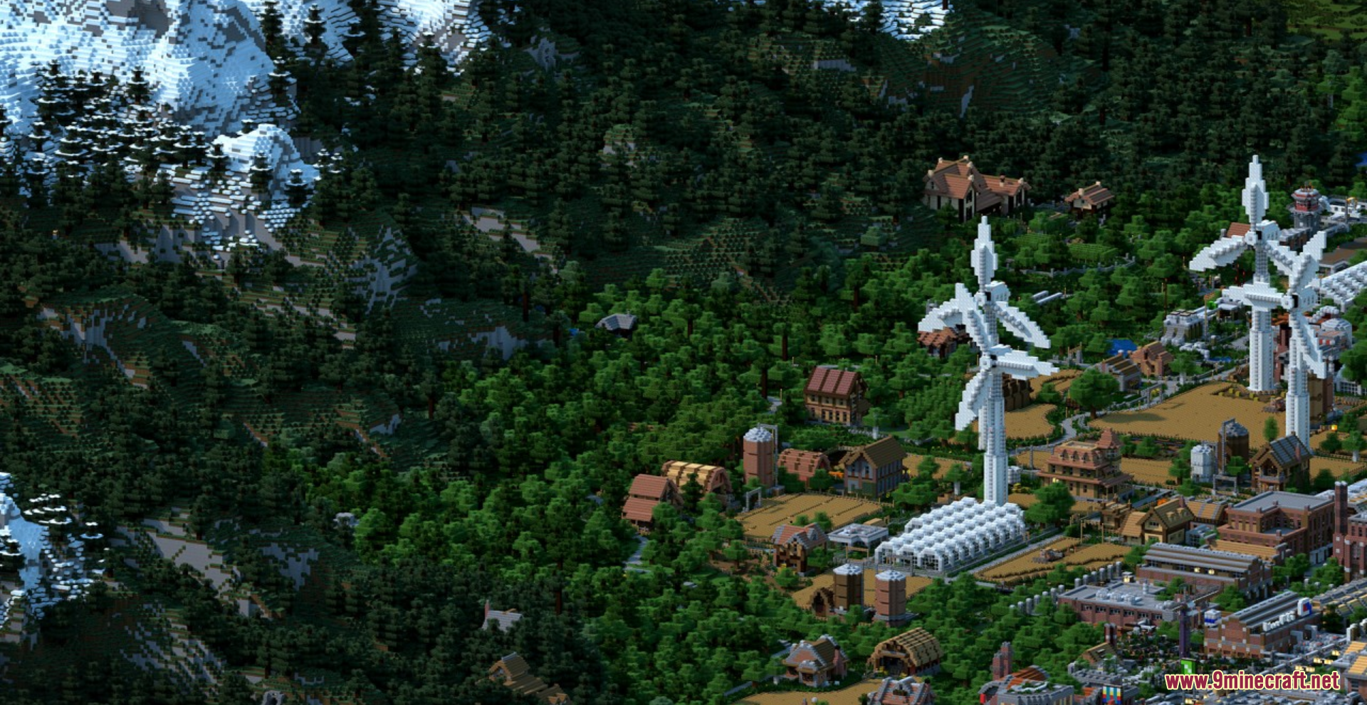 Broville Map (1.21.4, 1.20.1) - Modern Detailed City - Aadhu.com