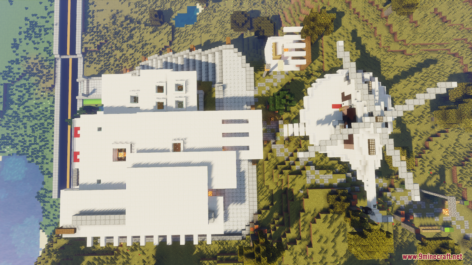 Mountain Piston House Map (1.21.4, 1.20.1) - Redstone-Powered Modern ...