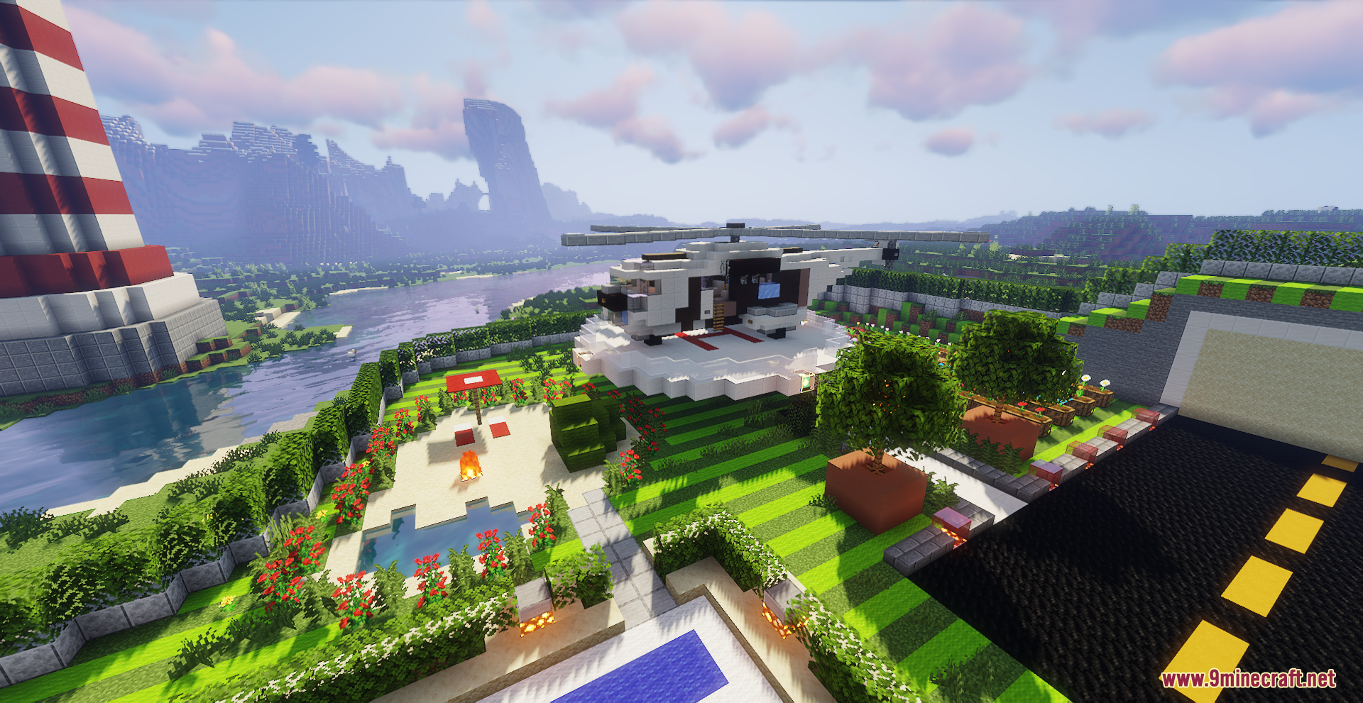 Mega Redstone House Map (1.21.4, 1.20.1) - 90 Mechanisms Of Genius ...