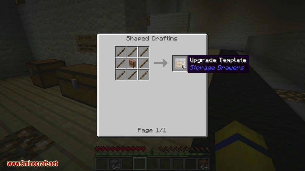 Minecraft Storage Racks Recipe Storage Drawers Mod (1.21.4, 1.20.1) - Store Hundreds Of Items - Aadhu.com