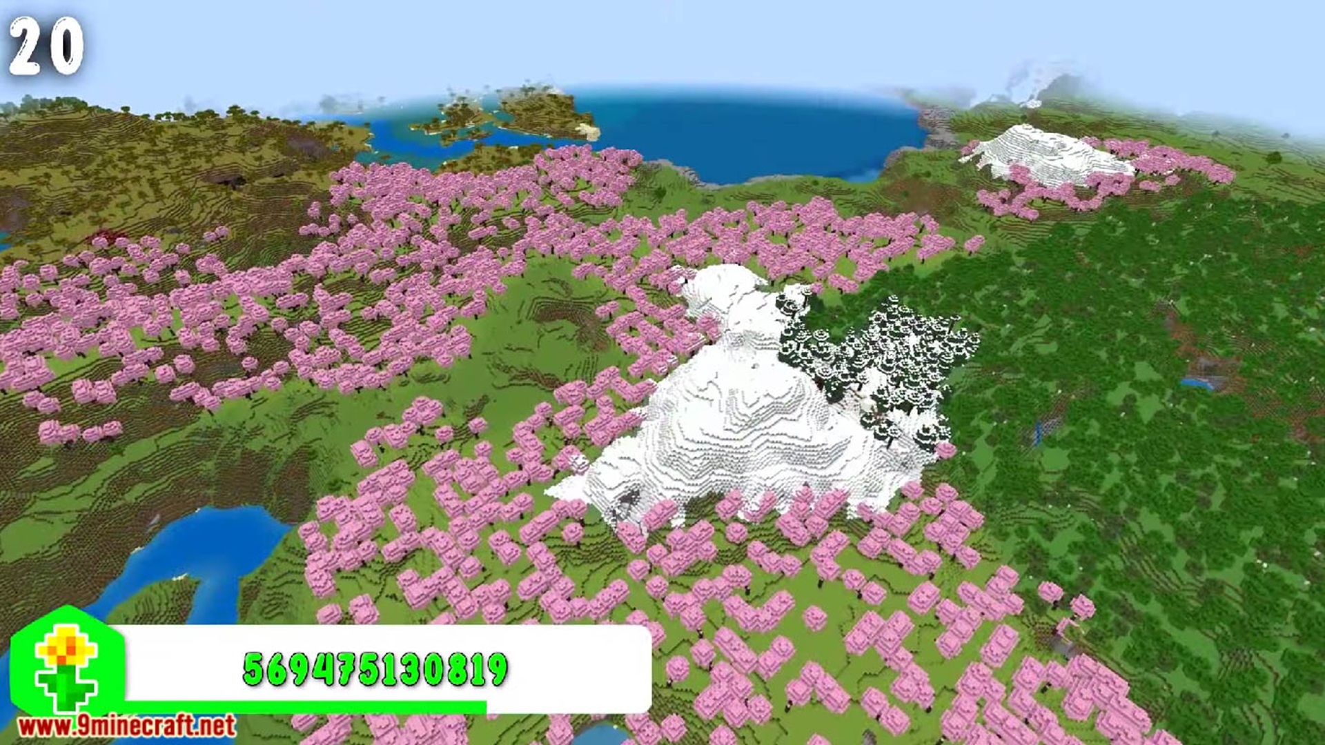 Best Cherry Blossom Seeds For Minecraft (1.21.4, 1.21.1) - Java/Bedrock ...