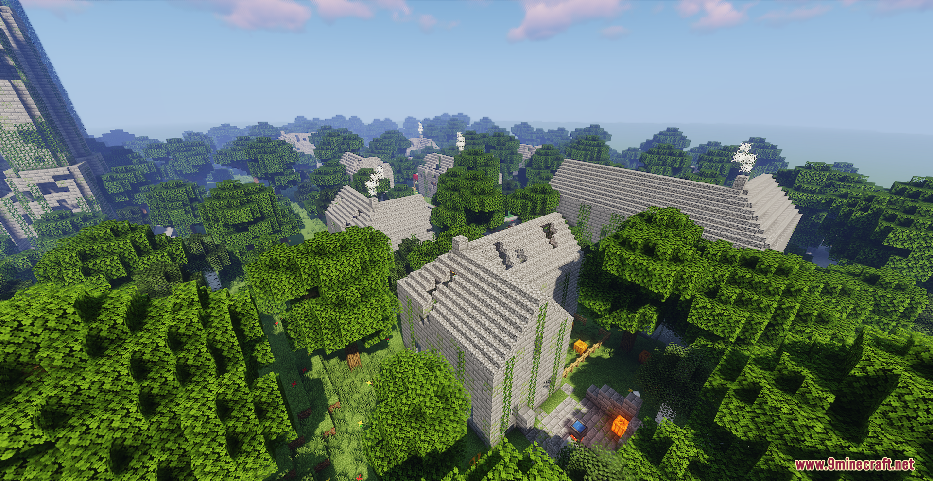 Huge Abandoned City Map (1.21.4, 1.20.1) - Minecraft Cinematic - Aadhu.com
