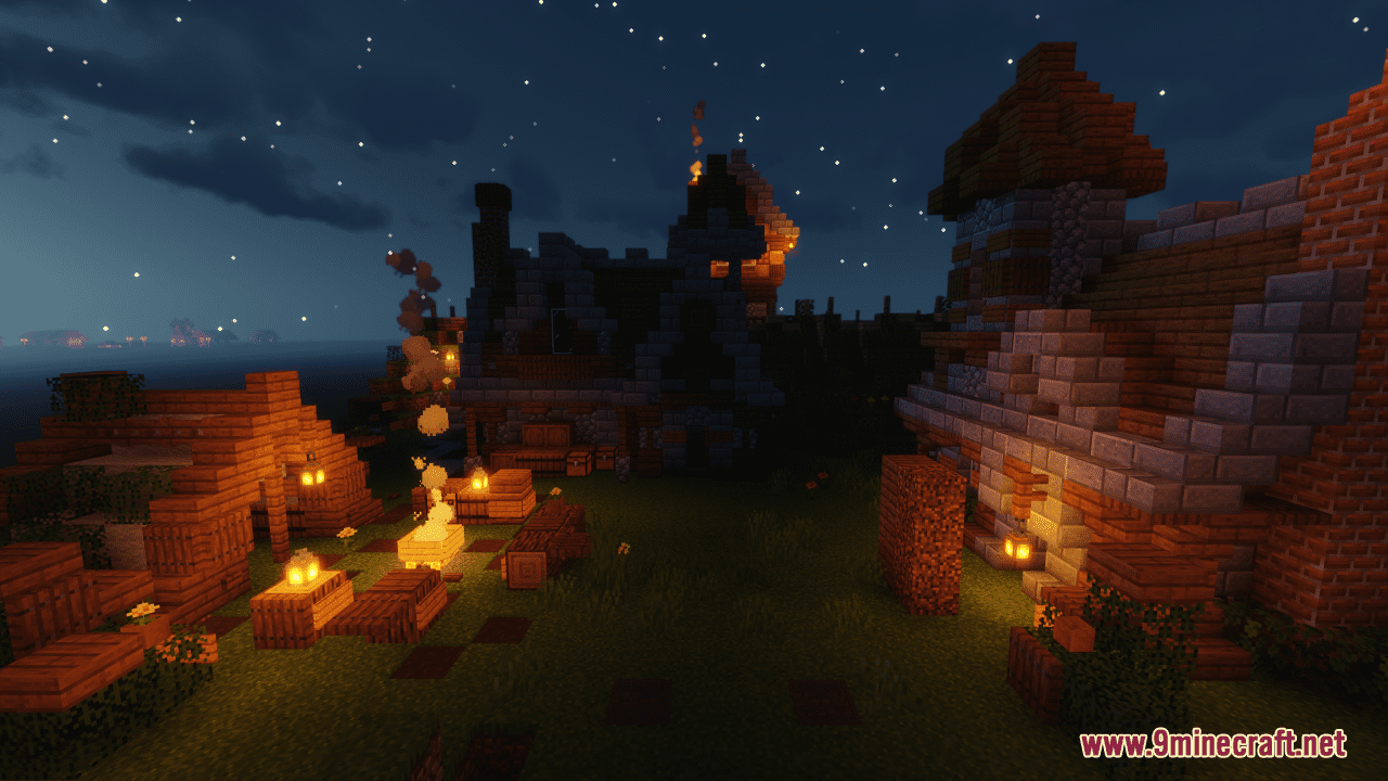 Small Peasant Village Map (1.21.4, 1.20.1) - A Rustic Retreat - Aadhu.com