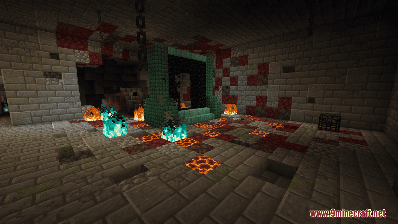 Nether Breached Caverns Map (1.21.4, 1.20.1) - Delve Into The Depths ...