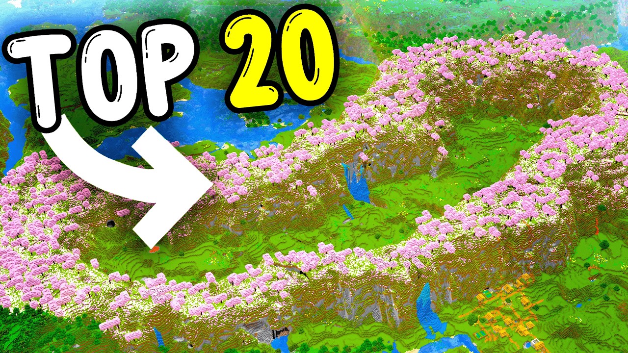 Best Cherry Blossom Seeds For Minecraft (1.21.4, 1.21.1) - Java/Bedrock ...