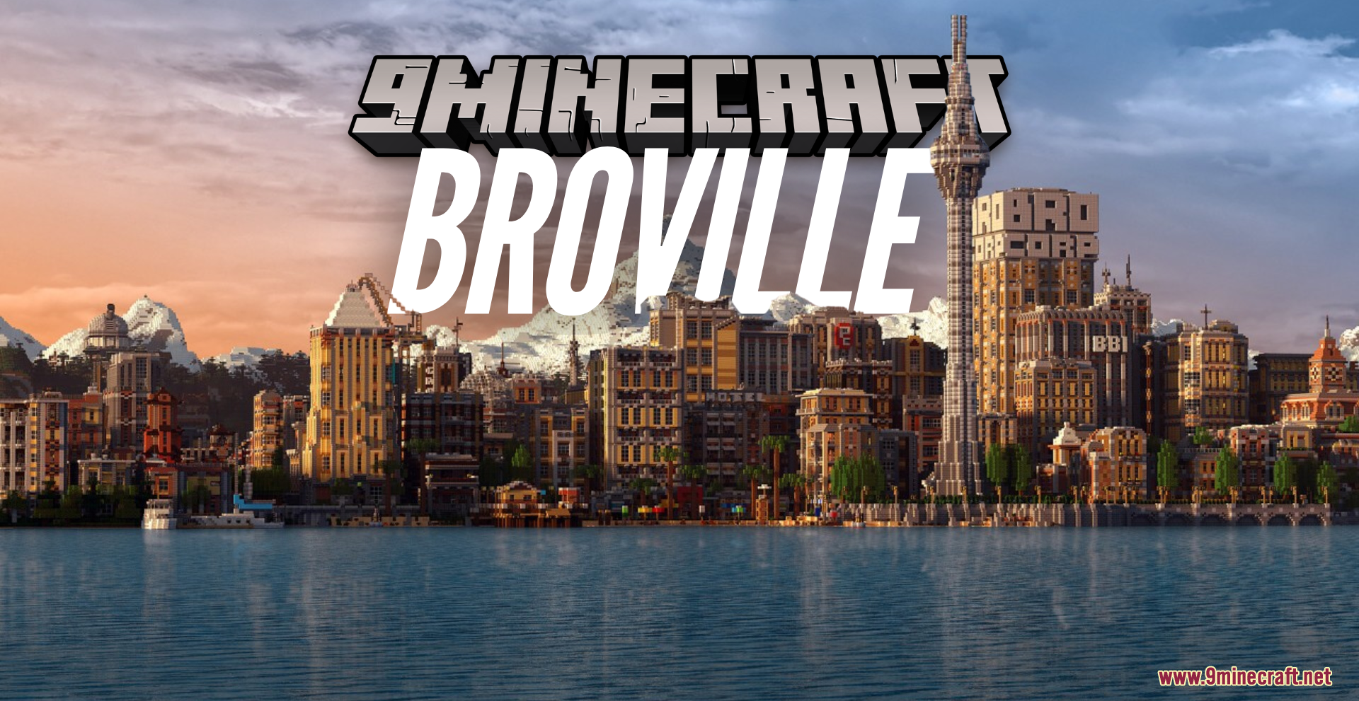 Broville Map (1.21.4, 1.20.1) - Modern Detailed City - Aadhu.com