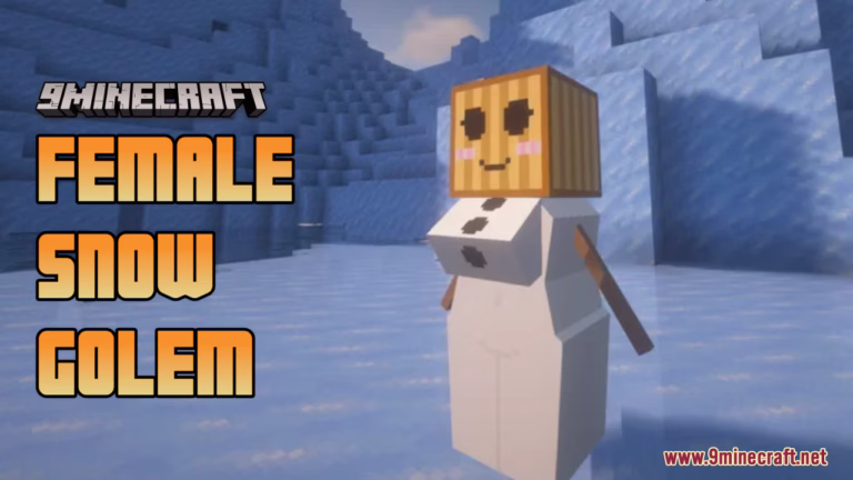 Female snow golem resource pack (1. 21. 4, 1. 20. 1) – texture pack