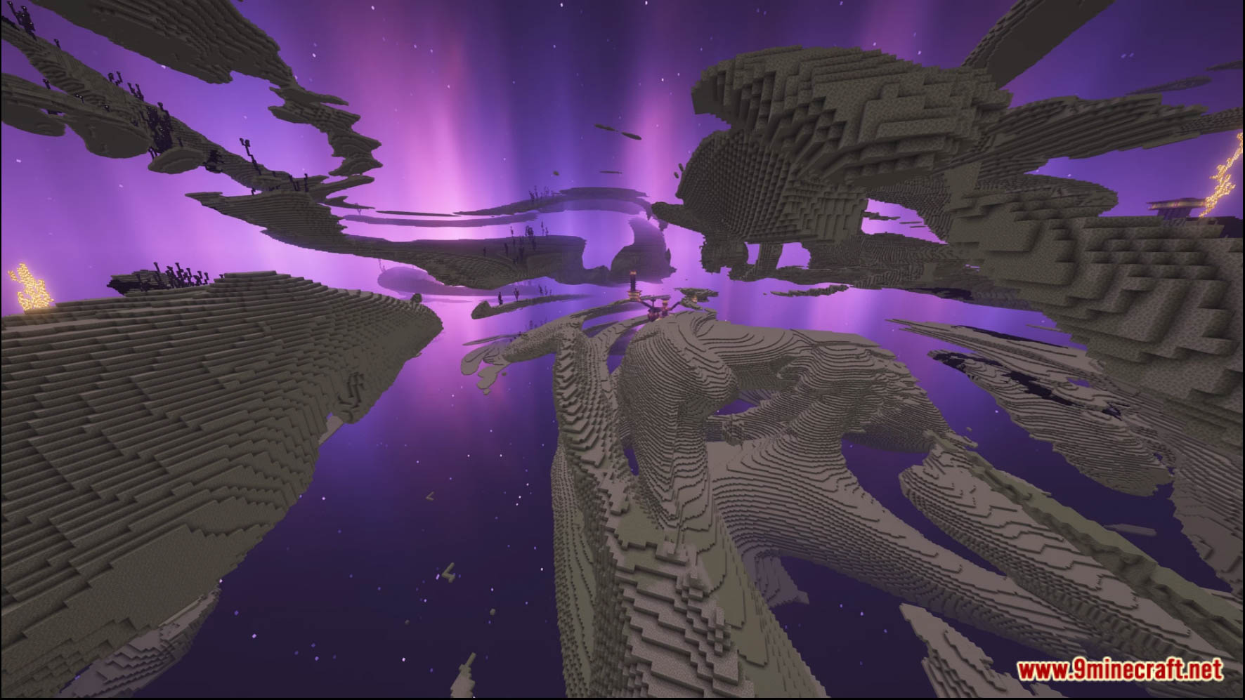 Nullscape Mod Use Nullscape Data Pack (1.21.4, 1.20.1) - The New End In Minecraft - Aadhu.com