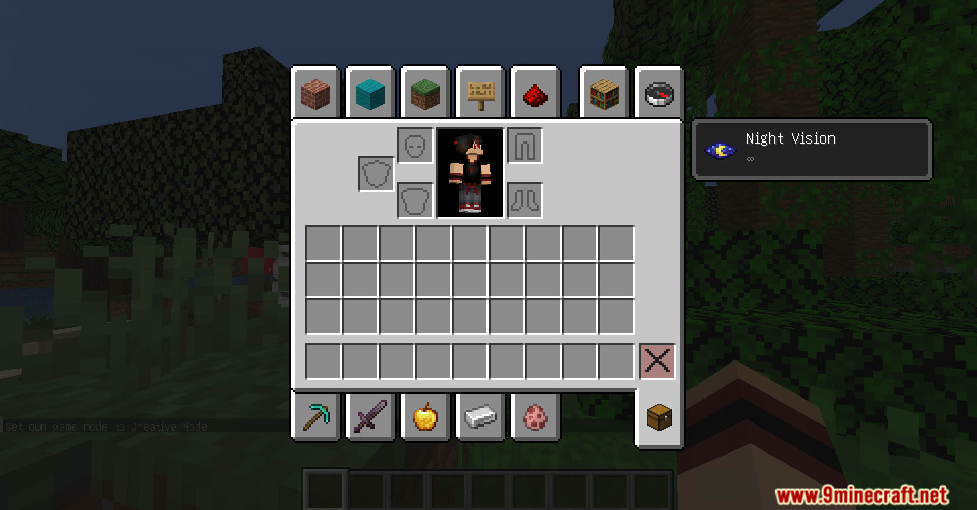 Simple Night Vision Data Pack (1.21.4, 1.20.1) - Enhanced Visibility ...
