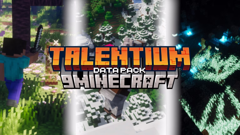 Talentium data pack (1. 21. 3, 1. 20. 1) – unlock talents and discover new adventures
