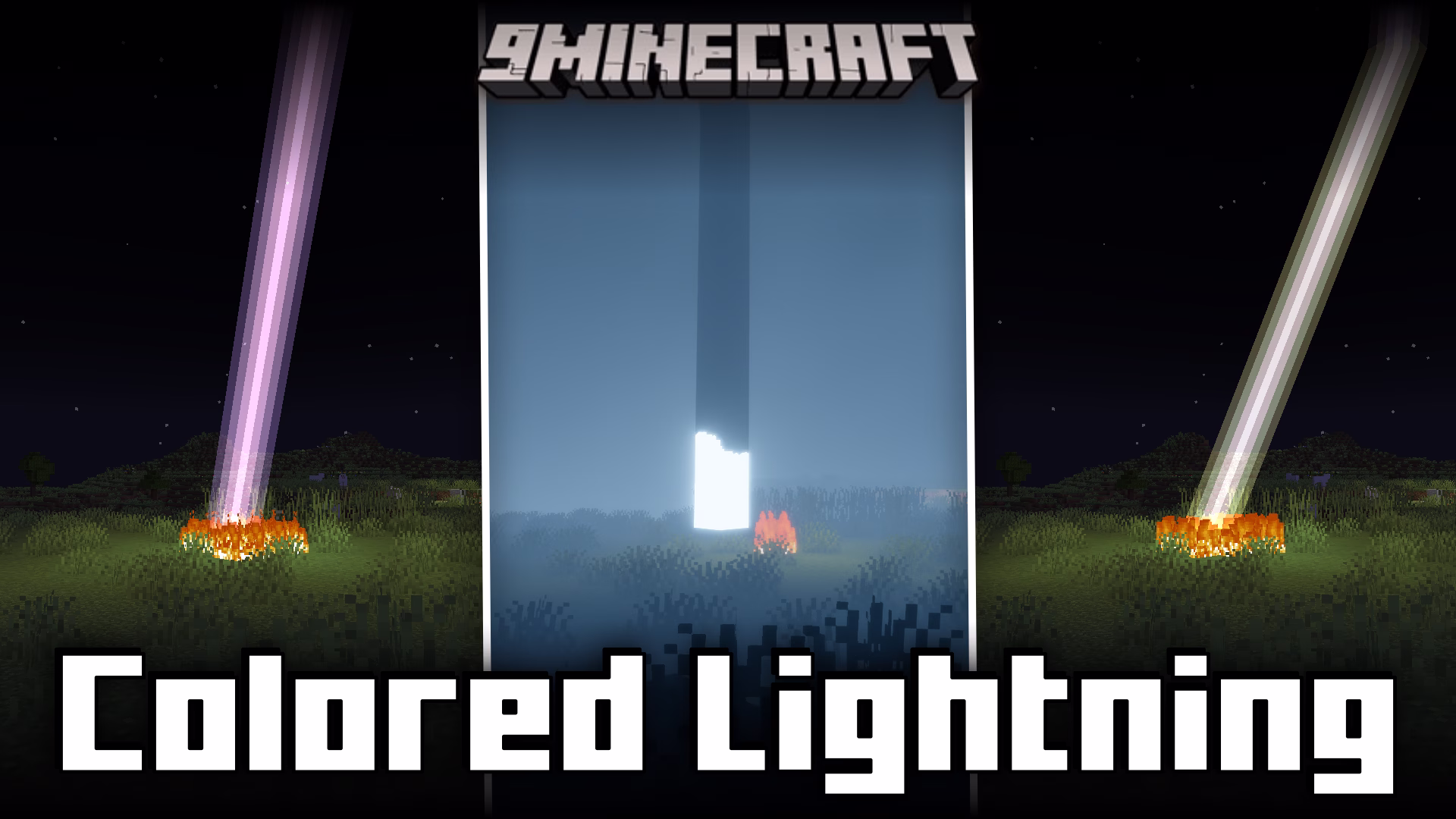 Colored lightning mod (1. 21. 4) – makes lightning colorful
