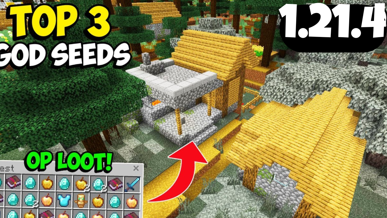 Top 3 Awesome God Seeds For Minecraft (1.21.4, 1.21.1) - Bedrock ...