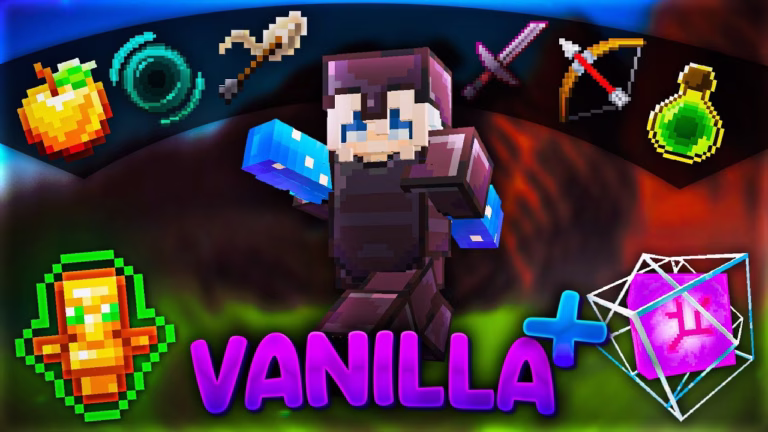 Vanilla+ 3d crystal resource pack (1. 21. 4, 1. 20. 1) – texture pack