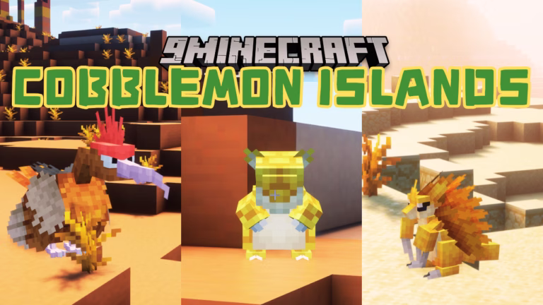 Cobblemon islands modpack (1. 20. 1, 1. 19. 2) – tropical island filled with pokémon