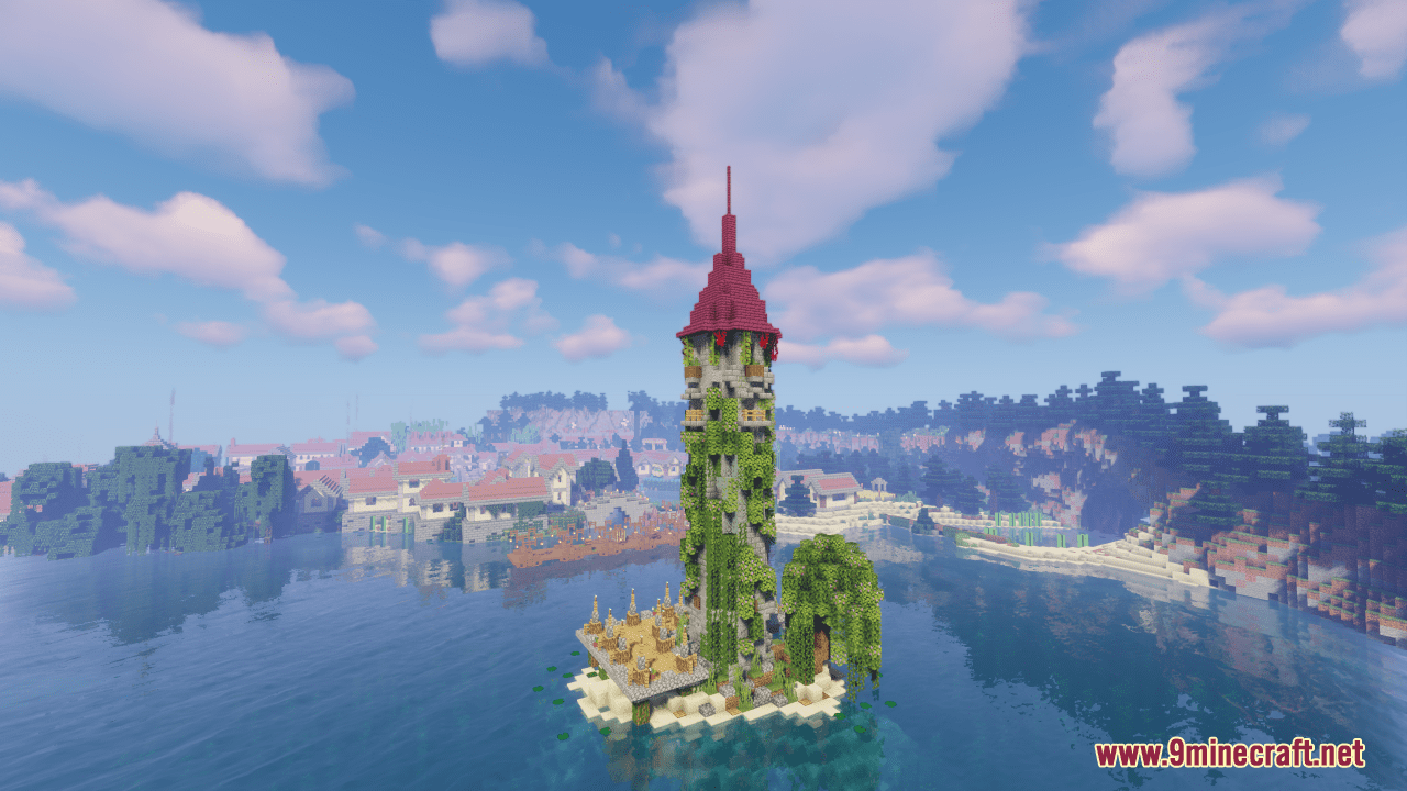 Celestia Town Map (1.20.4, 1.19.4) - A Charming Medieval Town - Aadhu.com
