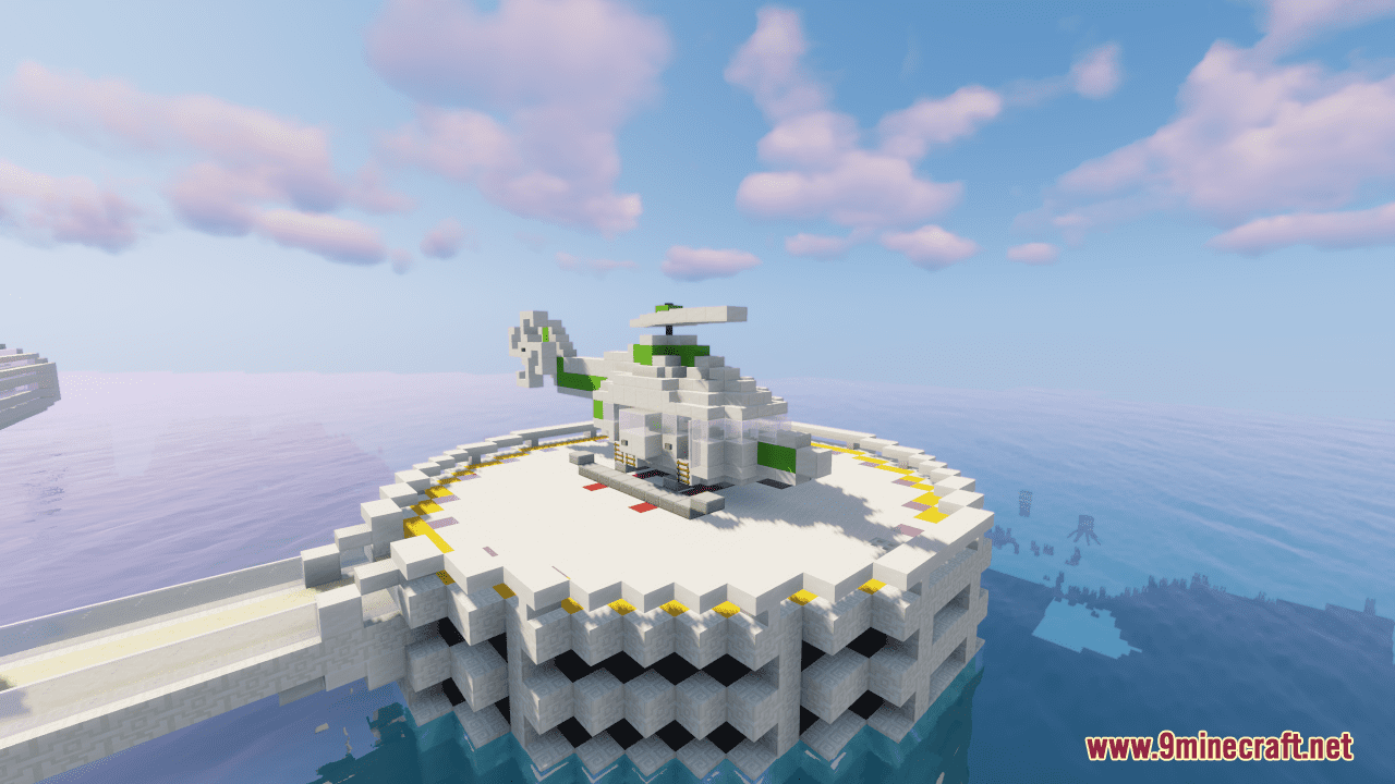 Lotus Map (1.21.4, 1.20.1) - Futuristic Ocean Mansion 49 1738617953 884 lotus map 1214 1201 futuristic ocean mansion