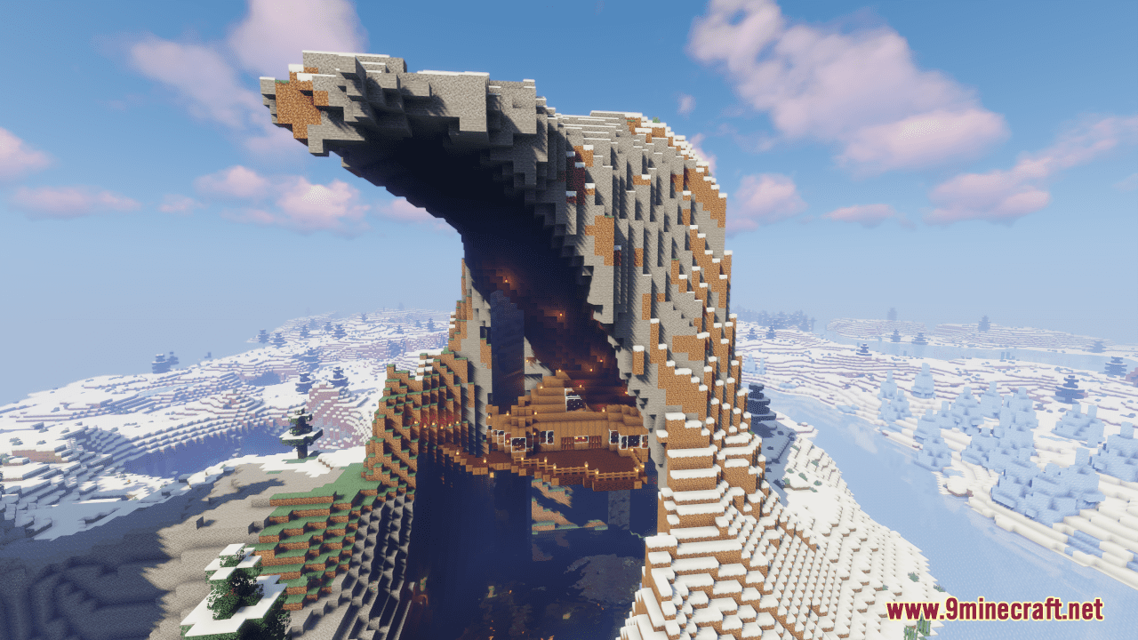 Cavern House Map (1.21.4, 1.20.1) - Your Own Cave House 50 1738880139 634 cavern house map 1214 1201 your own cave house
