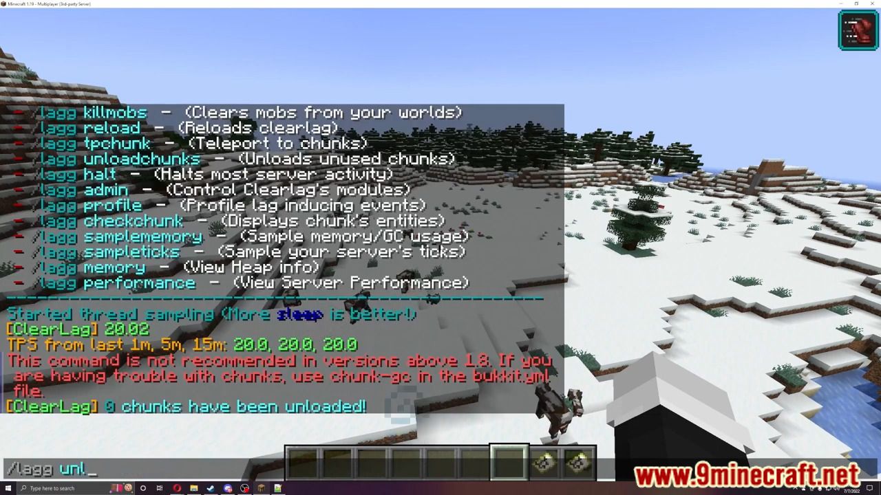 Clearlagg Plugin (1.16.5, 1.15.2) – Bukkit, Spigot, Paper 35 1738896960 129 clearlagg plugin 1165 1152 – bukkit spigot paper