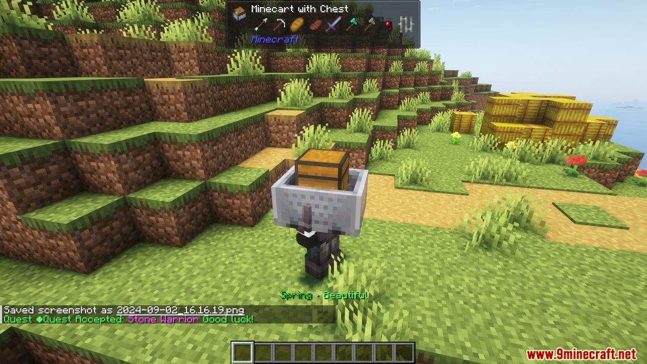 Simple Quest Mod Quests Journey Mod (1.21.4, 1.21.1) - Plugin-based Quests System ...