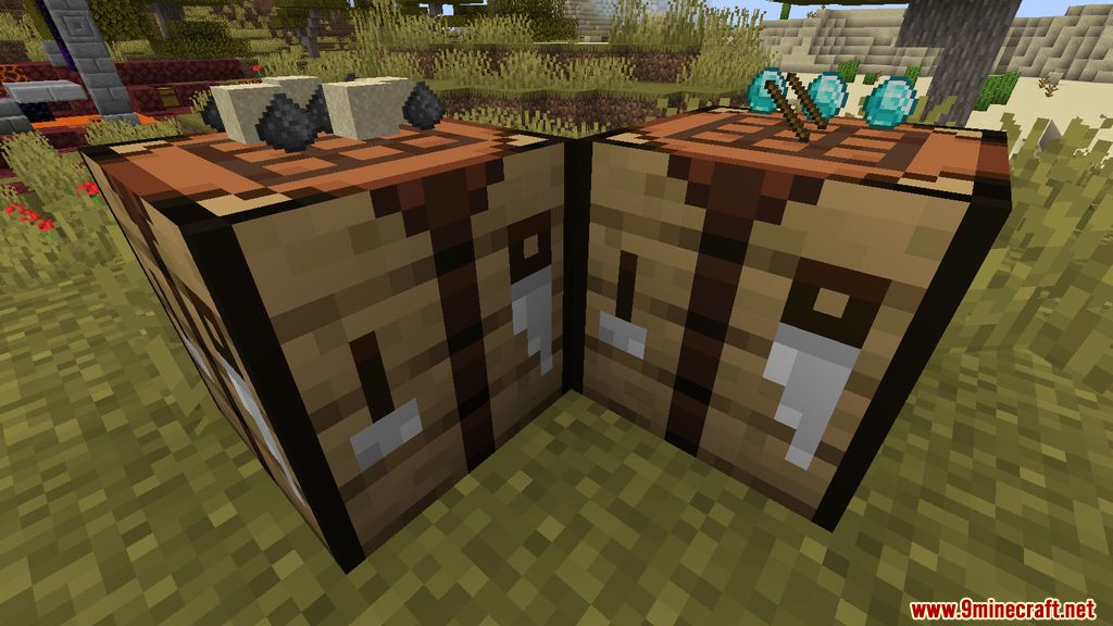 Visual Workbench Mod (1.21.4, 1.20.1) - 3D Crafting Table - Aadhu.com