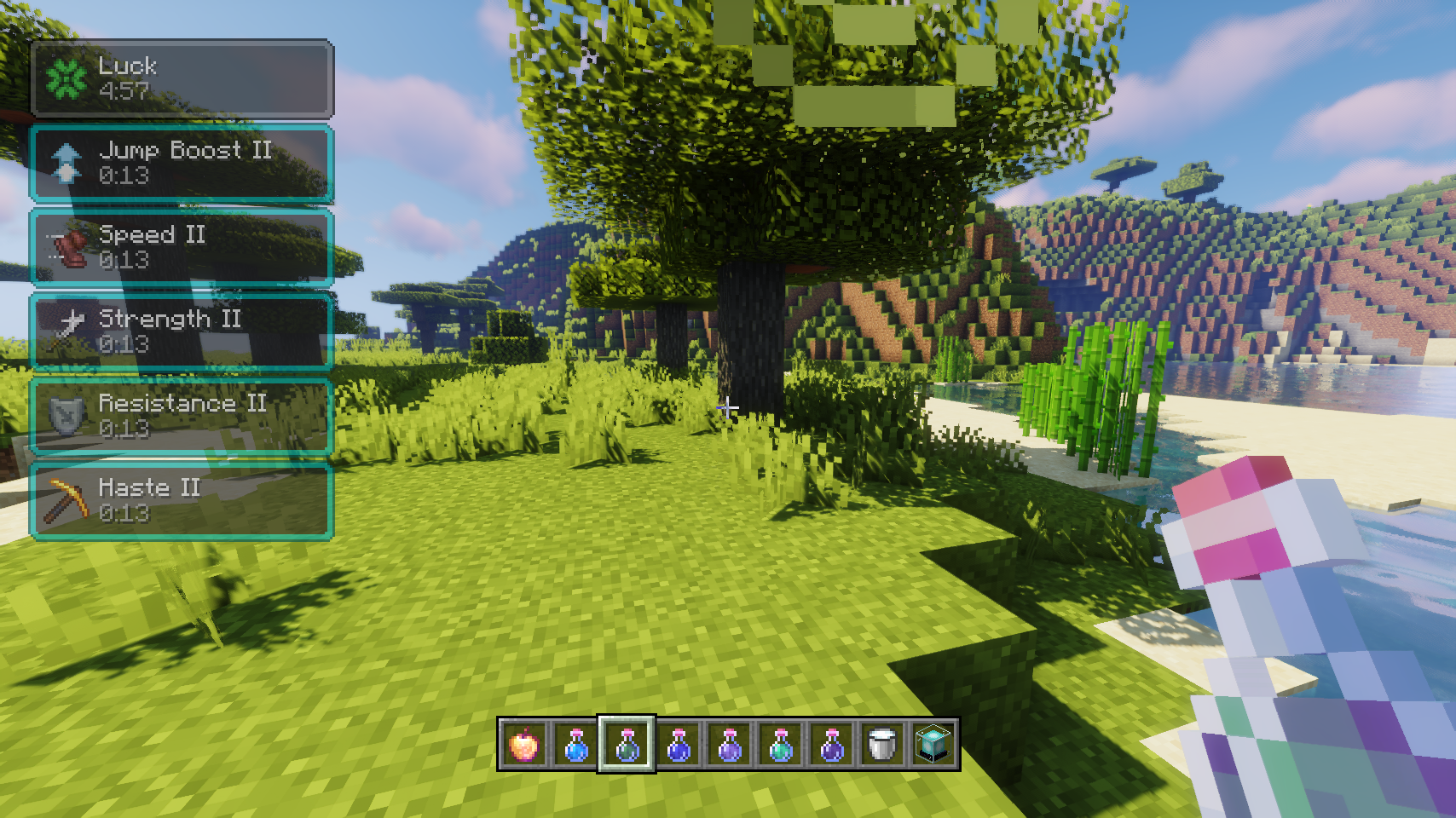 Stylish Effects Mod (1.21.3, 1.20.1) - Status Effect Display Overhaul ...