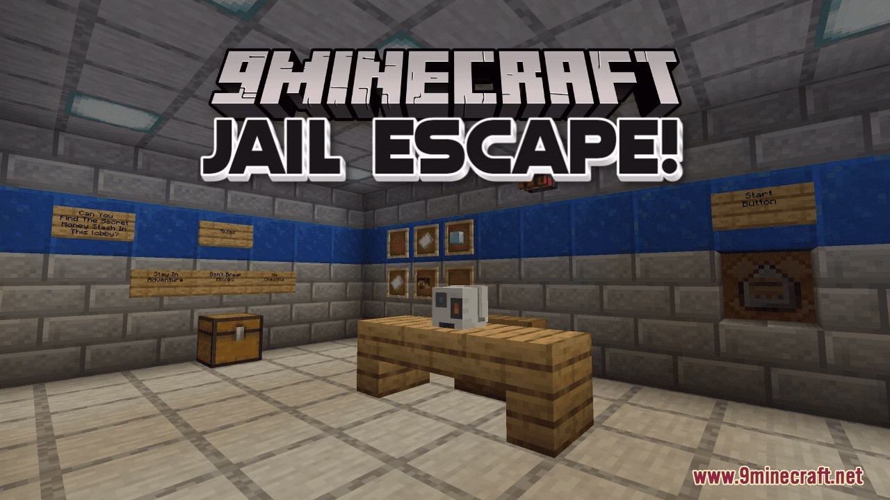 Jail escape! Map (1. 21. 4, 1. 20. 1) – thrilling breakout