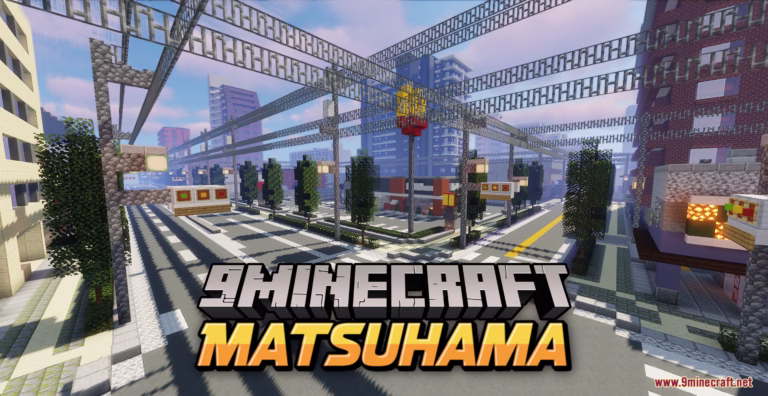 Matsuhama map (1. 21. 4, 1. 20. 1) – japanese coastal town