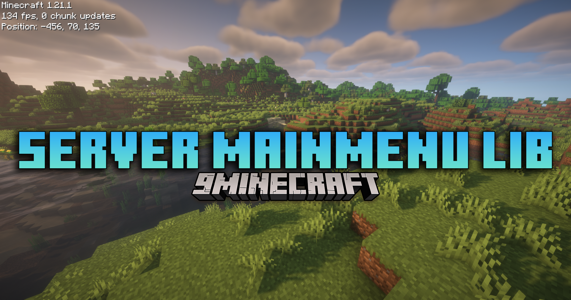 Server MainMenu Lib Mod (1.21.4, 1.20.1) – Custom Main Menu For Servers Server MainMenu Lib Mod (1.21.4, 1.20.1) – Custom Main Menu For Servers