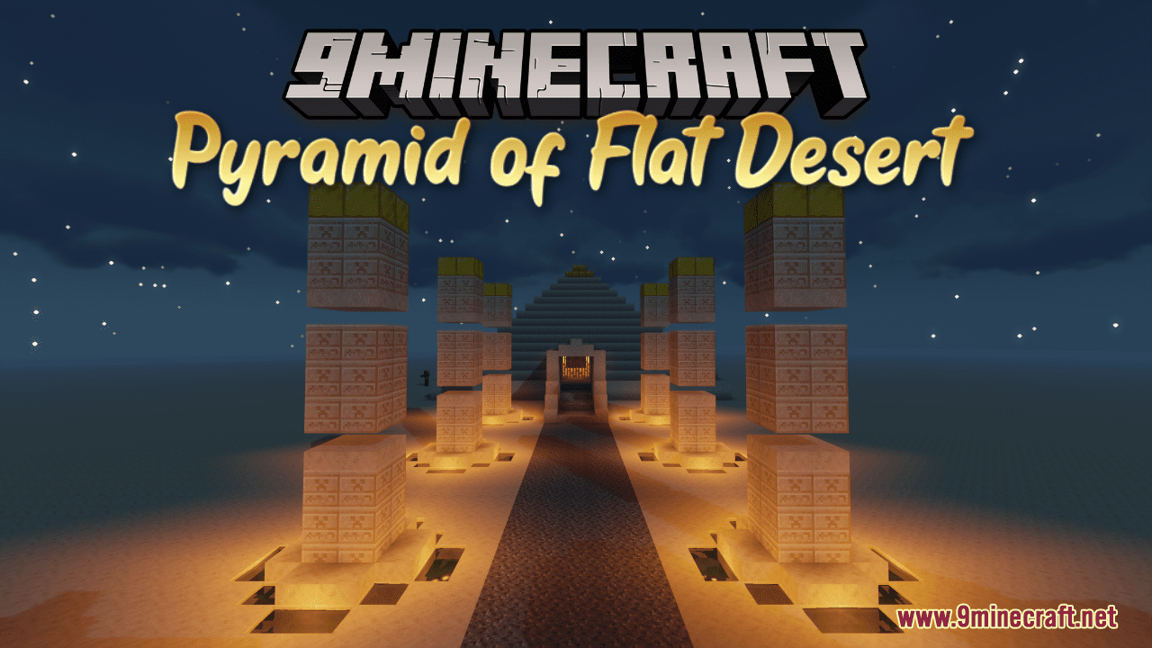 The Pyramid Of Flat Desert Map (1.20.4, 1.19.4) - Desert Relic - Aadhu.com