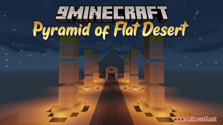 The pyramid of flat desert map (1. 20. 4, 1. 19. 4) – desert relic