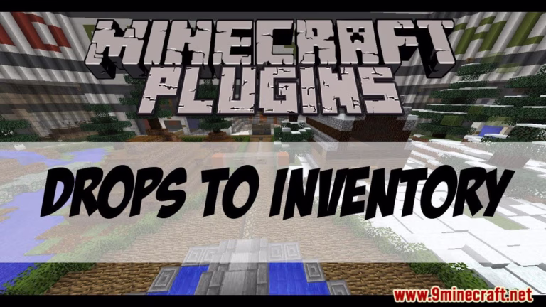 Dropstoinventory plugin (1. 18. 2, 1. 17. 1) – bukkit, spigot, paper