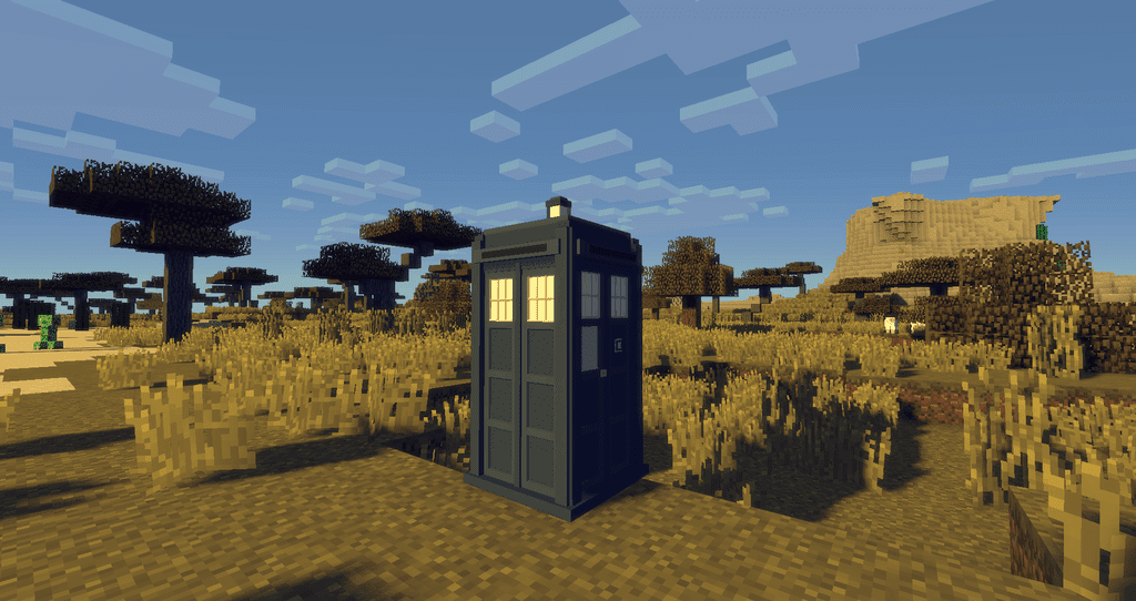 Tardis Mod (1.19.4, 1.16.5) - It'S Time To Travel In Time And Space 75 Tardis mod for minecraft 03