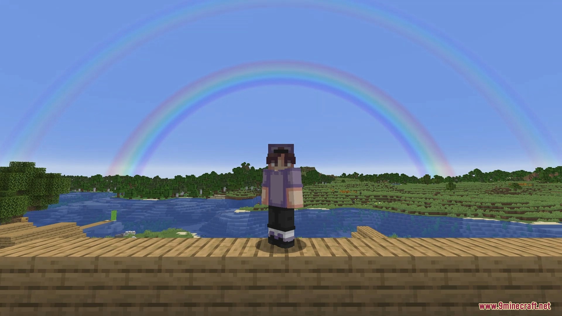 Rainbows Mod (1.21.3, 1.20.1) - Single And Double Rainbows 66 1741006537 43 rainbows mod 1213 1201 single and double rainbows