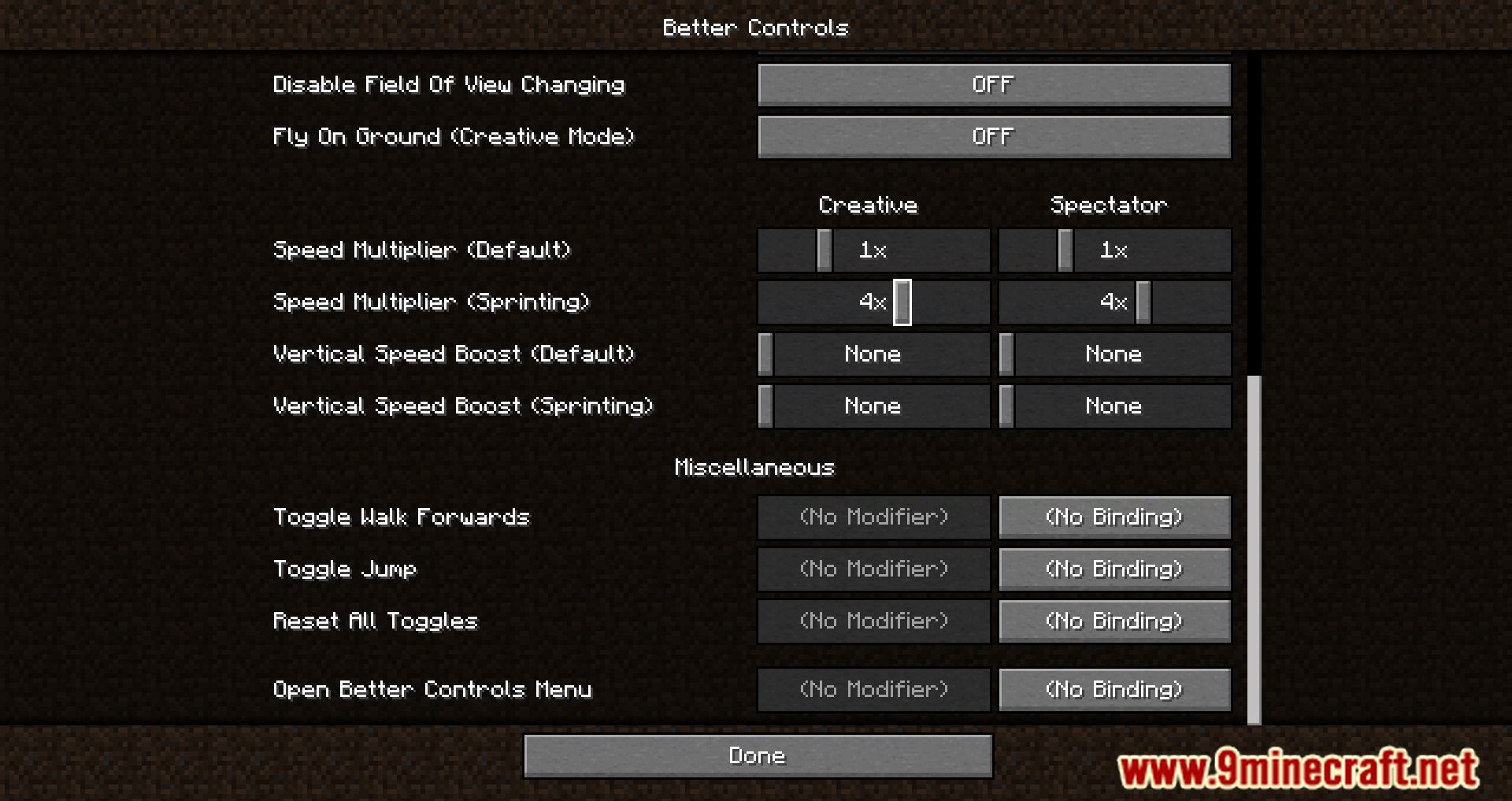 Better Controls Mod (1.21.4, 1.20.1) - Add Toggle Keybinds 53 1741050276 966 better controls mod 1214 1201 add toggle keybinds