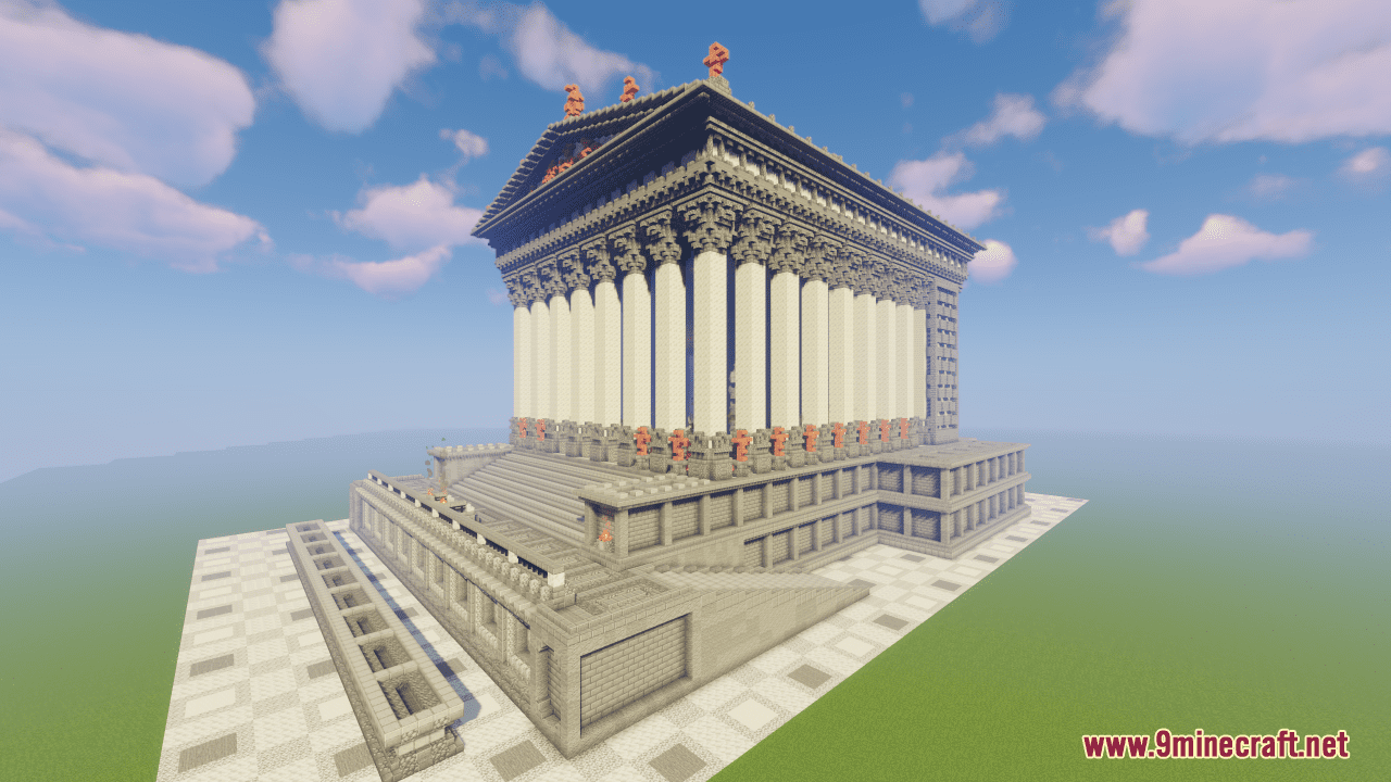 Temple Of Venus Genetrix Map (1.21.4, 1.20.1) - Recreation Of Historical Grandeur 49 1741151731 913 temple of venus genetrix map 1214 1201 recreation of