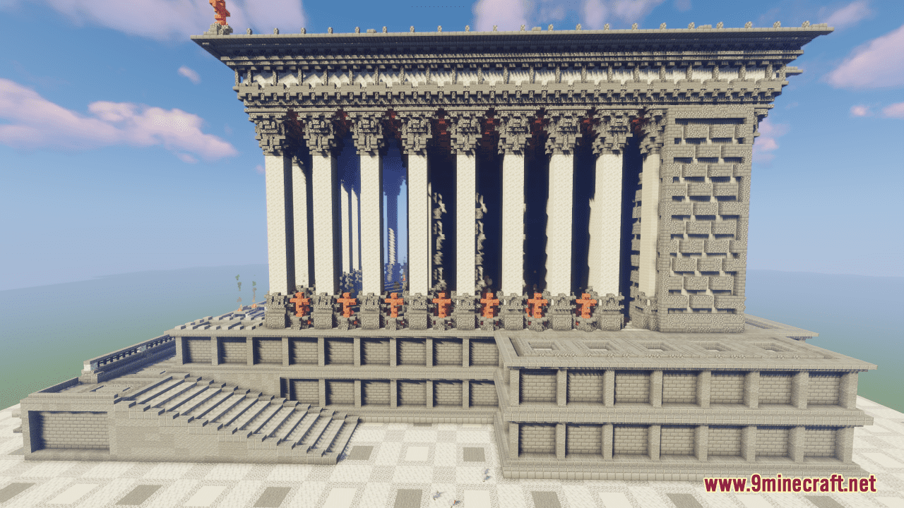 Temple Of Venus Genetrix Map (1.21.4, 1.20.1) - Recreation Of Historical Grandeur 51 1741151732 836 temple of venus genetrix map 1214 1201 recreation of